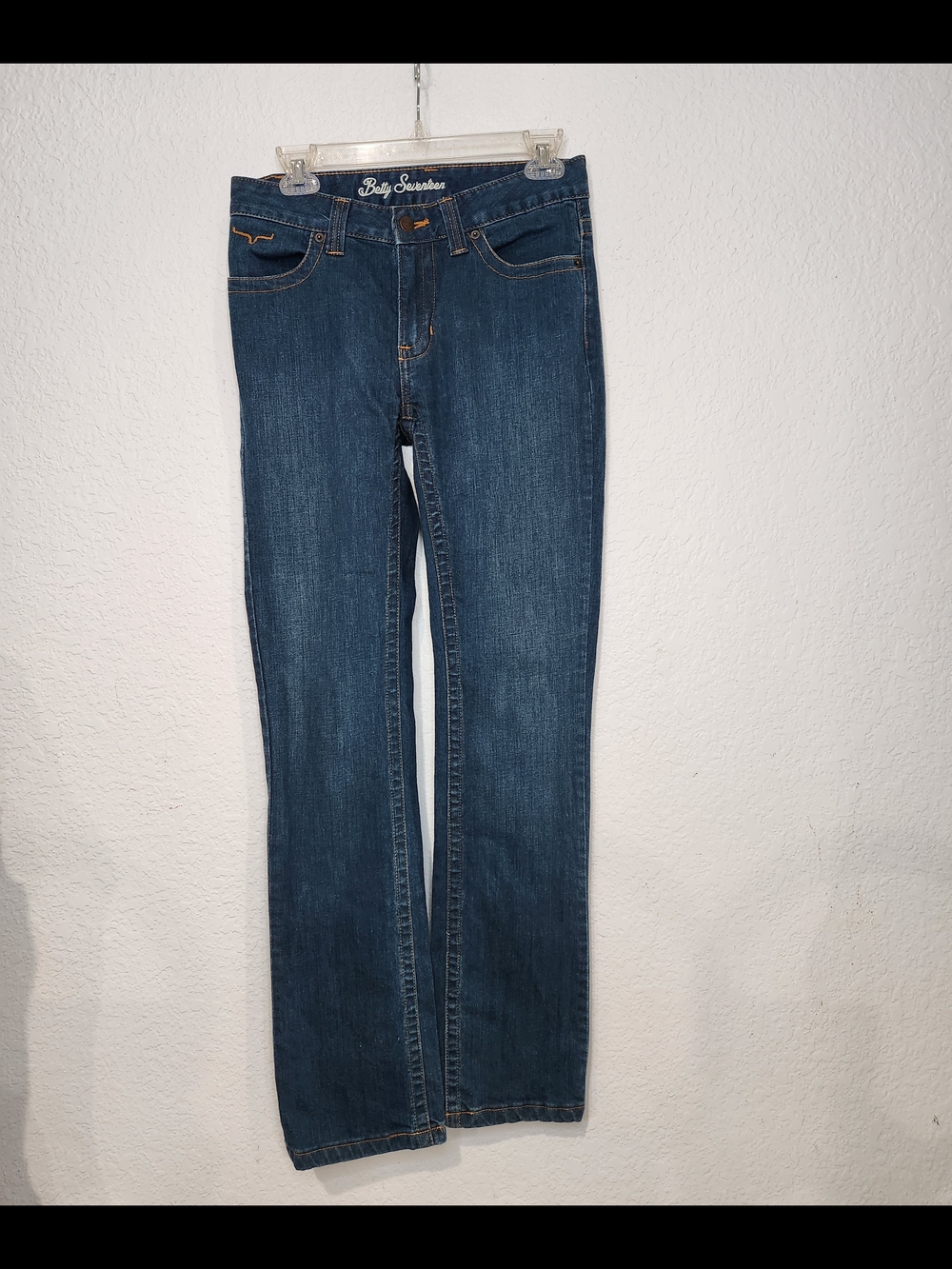 Kimes Ranch Women's Deep Indigo Straight Leg Jeans Betty Seventeen